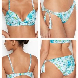 NWT Victoria's Secret Push Up Bikini Set 38B MSRP $74